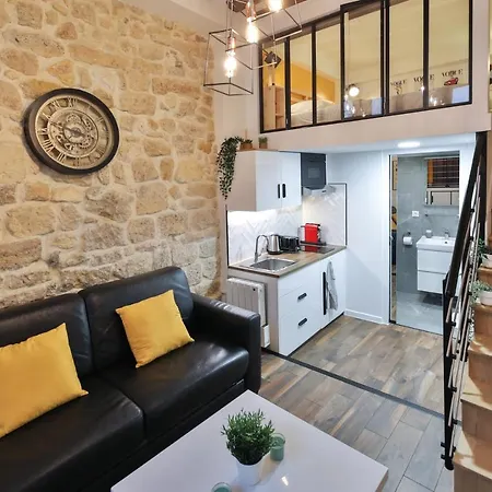 Appartement Chloe - Modern Loft Sorbonne Notre-dame Historic